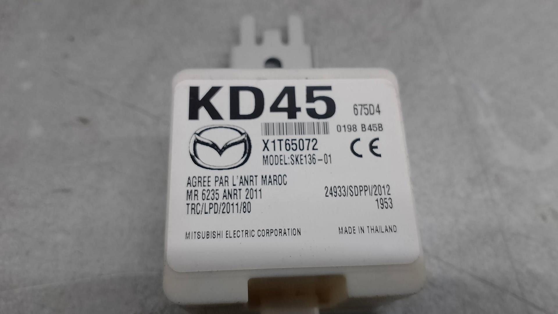 MAZDA CX-5 1 generation (2011-2020) Other Control Units X1T65072, KD45 23773450