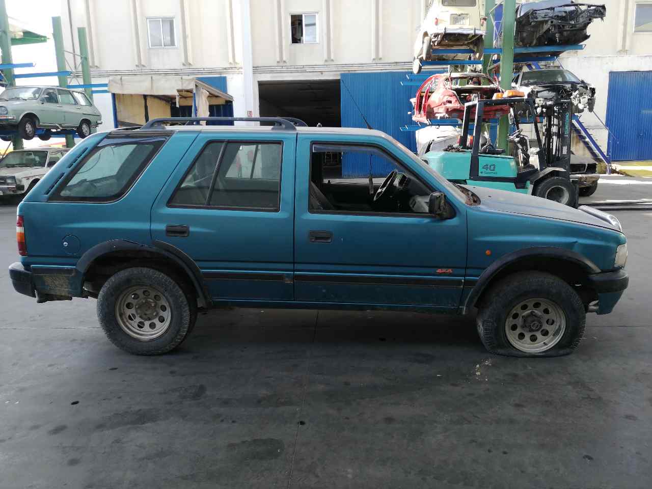 VOLKSWAGEN Frontera A (1992-1998) Мост задний BURRA7 19828845