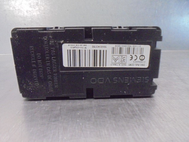 PEUGEOT 607 1 generation (2000-2008) Other Control Units 9660343780,S126064002B,SIEMENSVDO 20621612