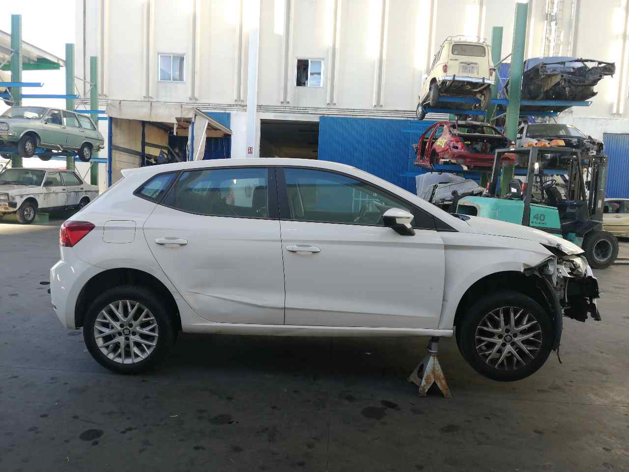 SEAT Ibiza 4 generation (2008-2017) Aizmugurējo kreiso durvju slēdzene 5PUERTAS, 5PUERTAS+7PINES 19823202