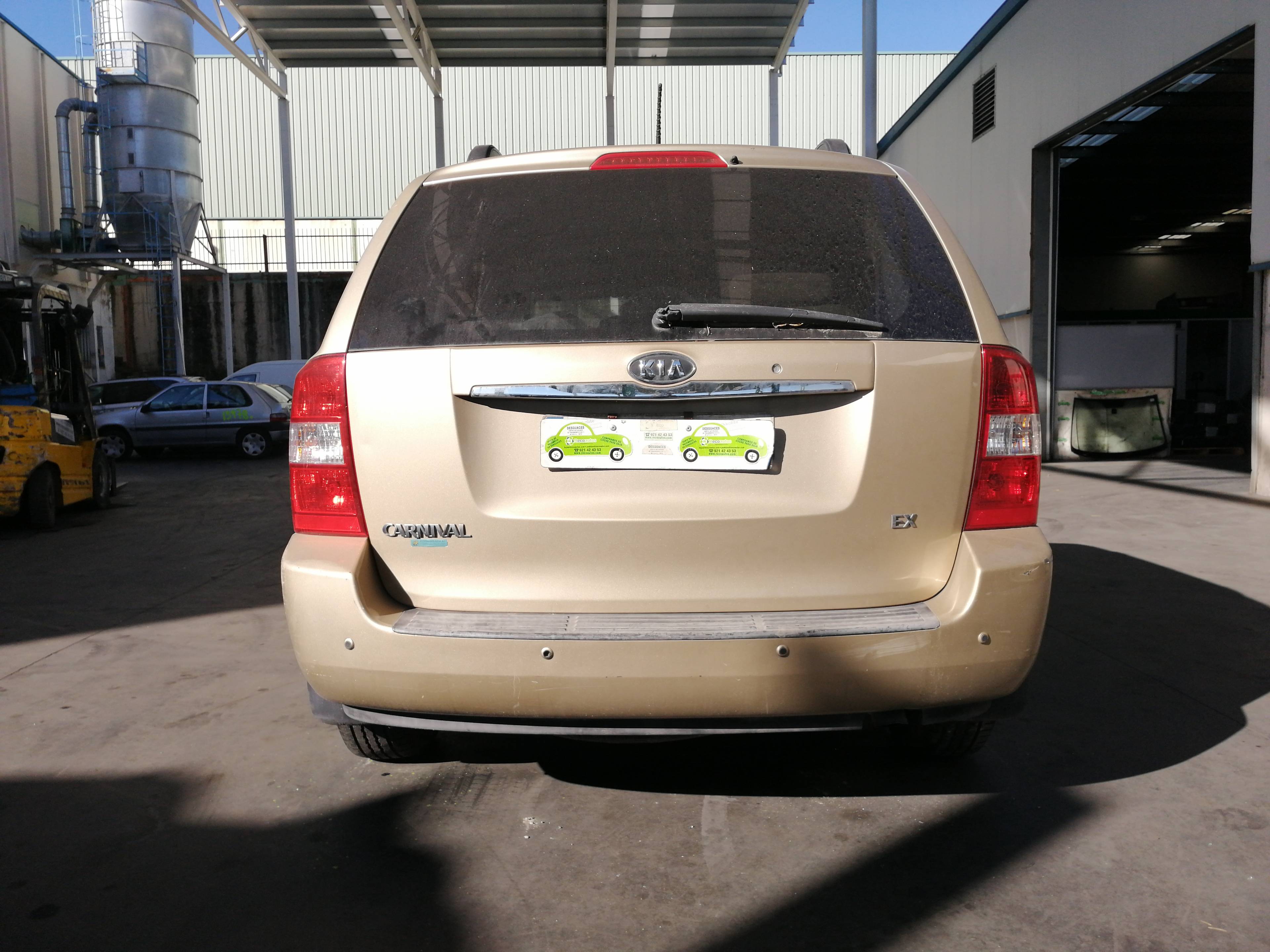 KIA Carnival 2 generation (2006-2010) Clapeta de accelerație 19762693