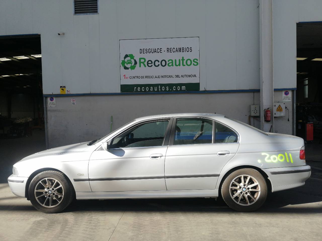 BMW 5 Series E39 (1995-2004) Ремень безопасности передний левый 8198571, 4PUERTAS 23759655