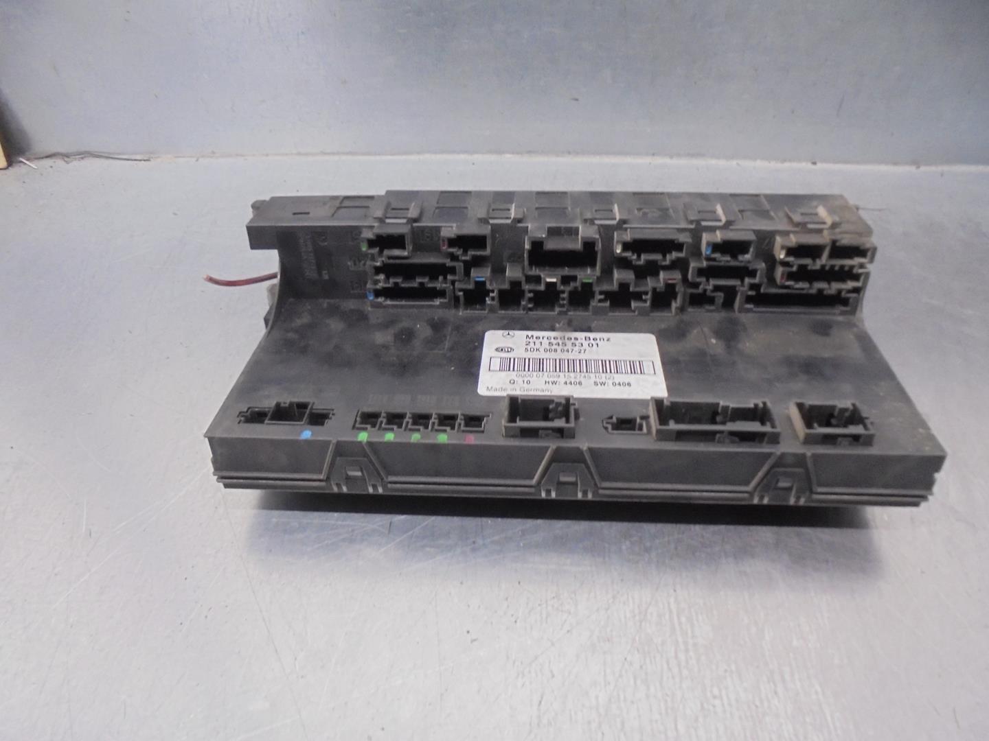 MERCEDES-BENZ E-Class W211/S211 (2002-2009) Fuse Box 2115455301,5DK00804727,HELLA 24202205