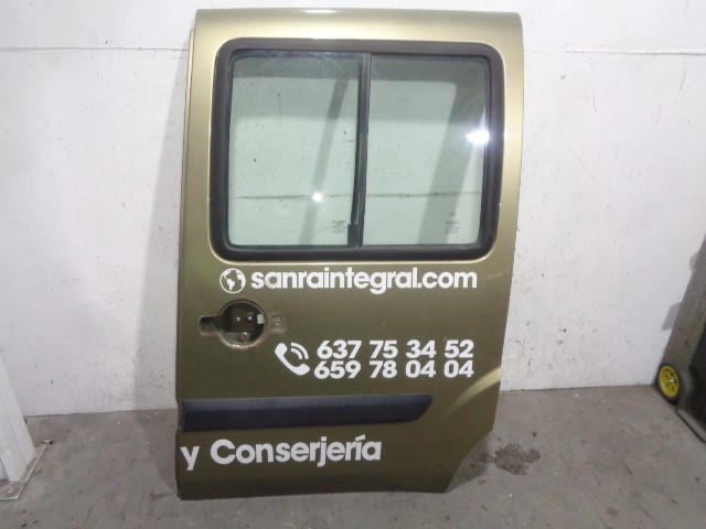 FIAT Doblo 1 generation (2001-2017) Left Side Sliding Door 51934381, GRISDORADA, 6PUERTAS 21726173