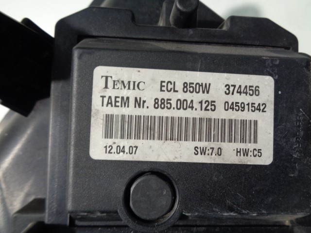 MERCEDES-BENZ M-Class W164 (2005-2011) Вентилятор диффузора A1645000093, 2205000293, TEMIC 19827306