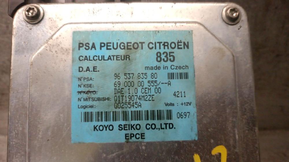 Módulo electronico 8HX 9653783580 de Citroen C3 i (fc_, fn_) 2002-0 68 CV con 167000 km - pieza usada