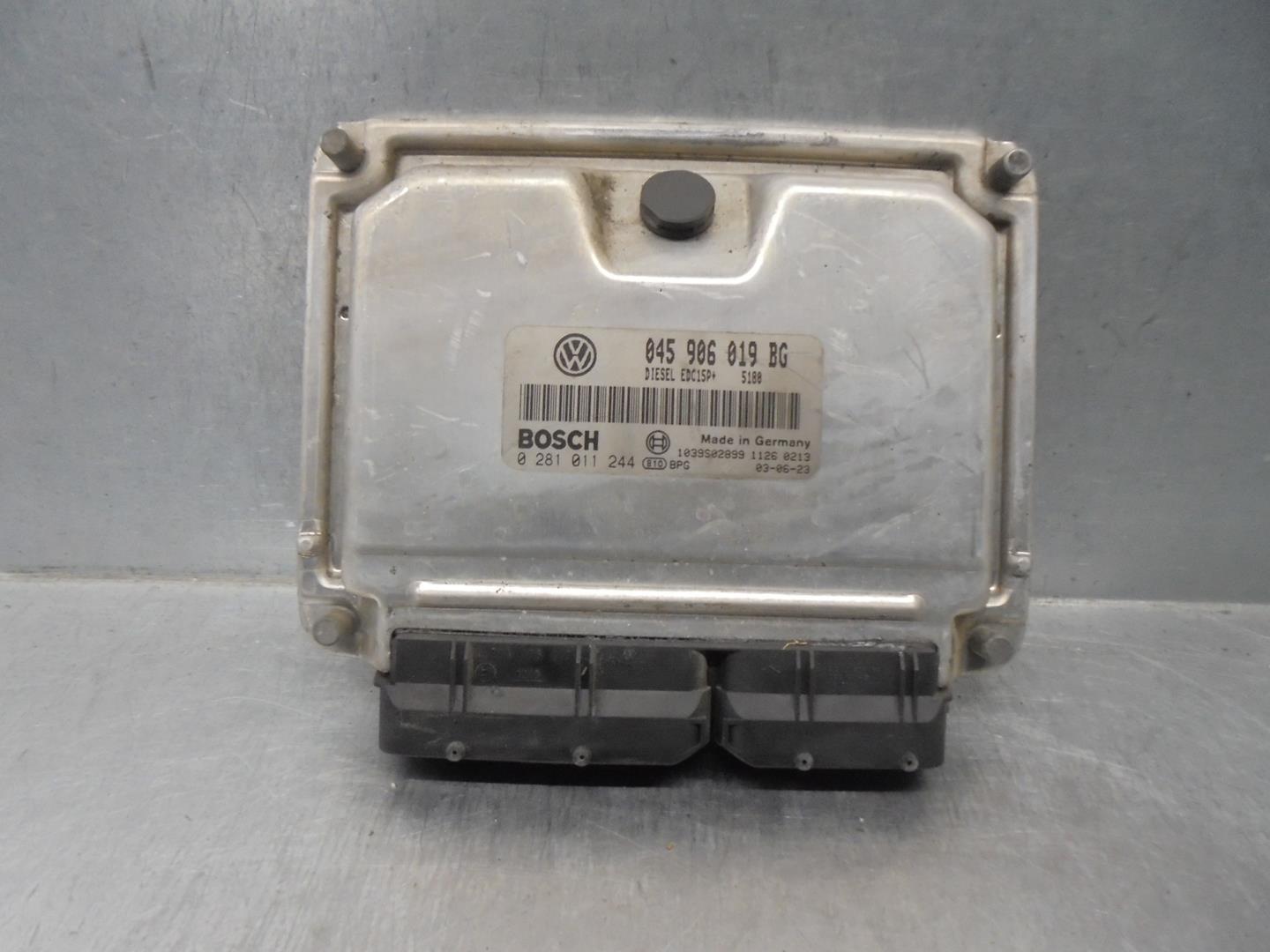 SEAT Ibiza 3 generation (2002-2008) Engine Control Unit ECU 045906019BG, 0281011244 23756565