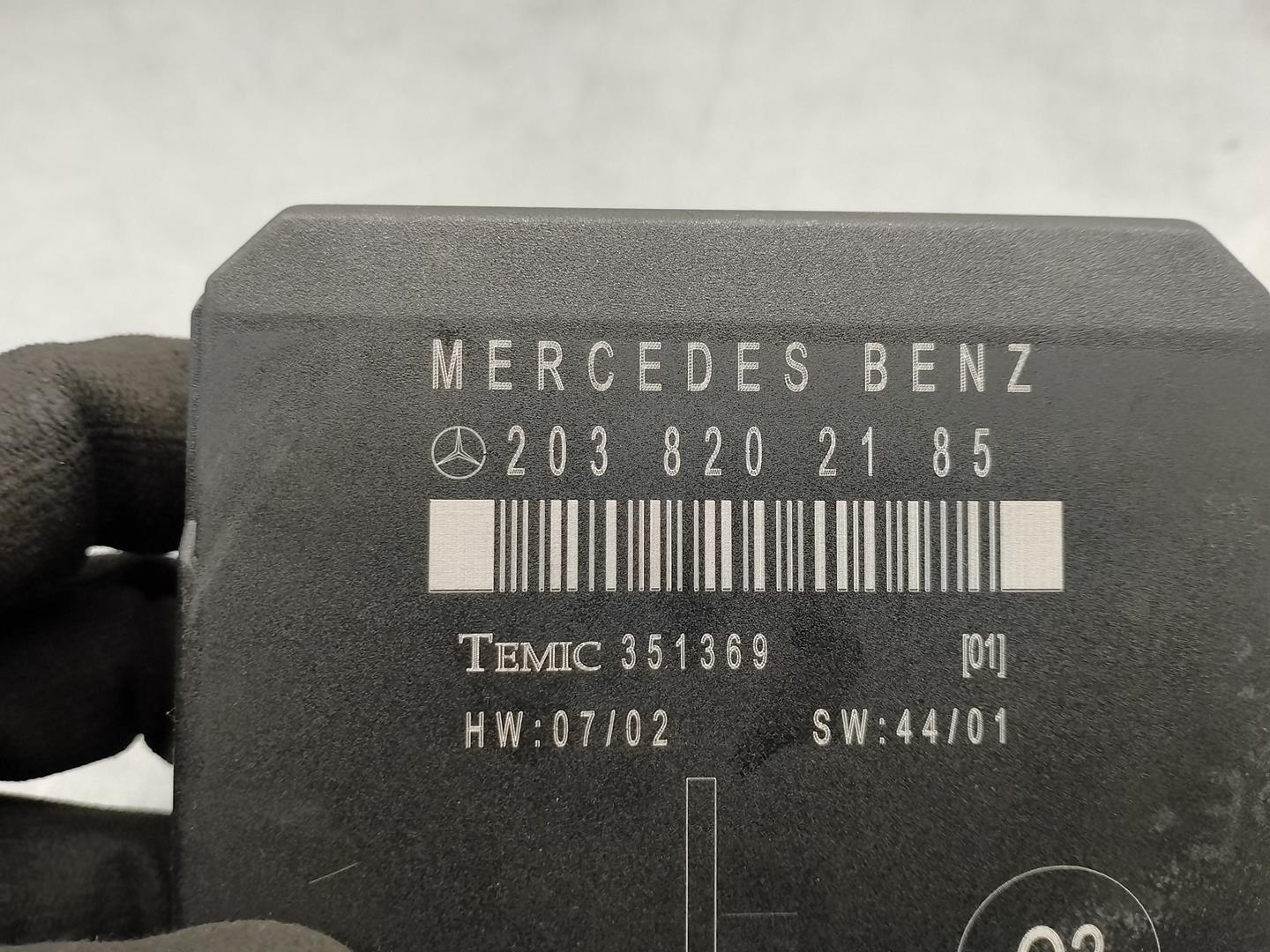MERCEDES-BENZ C-Class W203/S203/CL203 (2000-2008) Другие блоки управления 2038202185, 351369, TEMIC 24179162