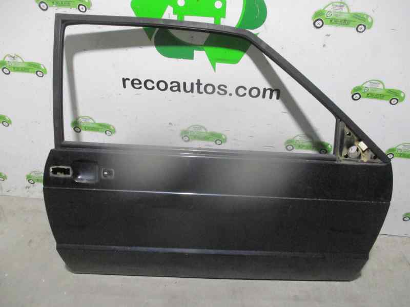 FIAT Ibiza 1 generation (1984-1993) Front Right Door NEGRA, 3PUERTAS 19637845