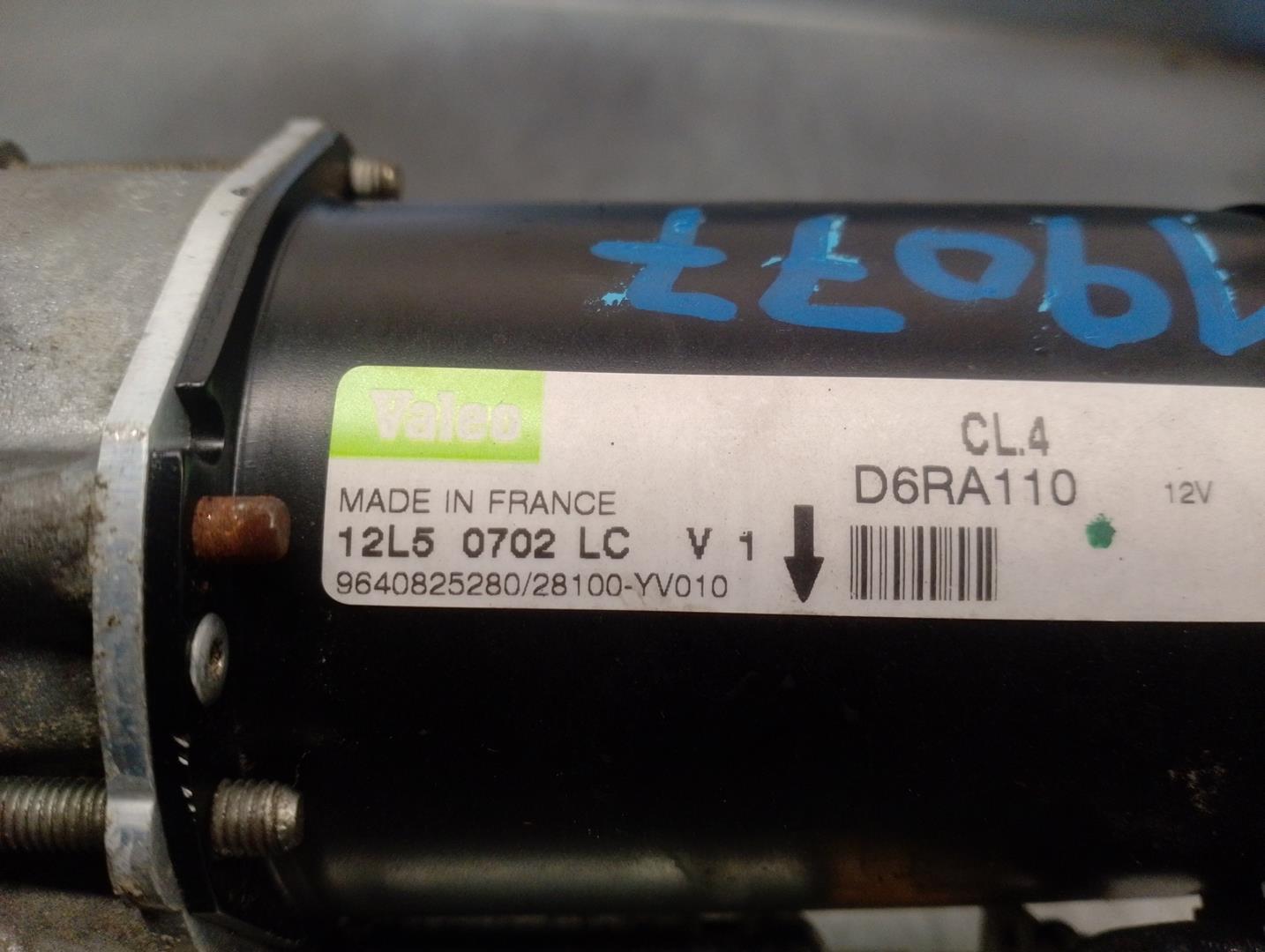 CITROËN C4 1 generation (2004-2011) Starter Motor D6RA110,D6RA110,VALEO 24159651