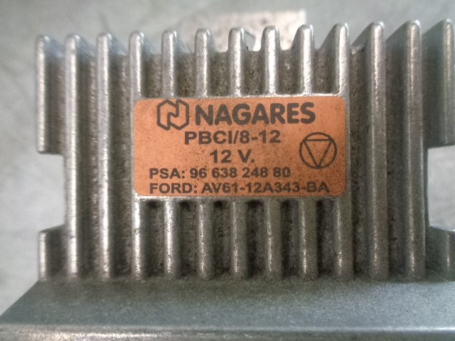 PEUGEOT 508 1 generation (2010-2020) Relays AV6112A343BA, NAGARES, 9663824880+ 19814920