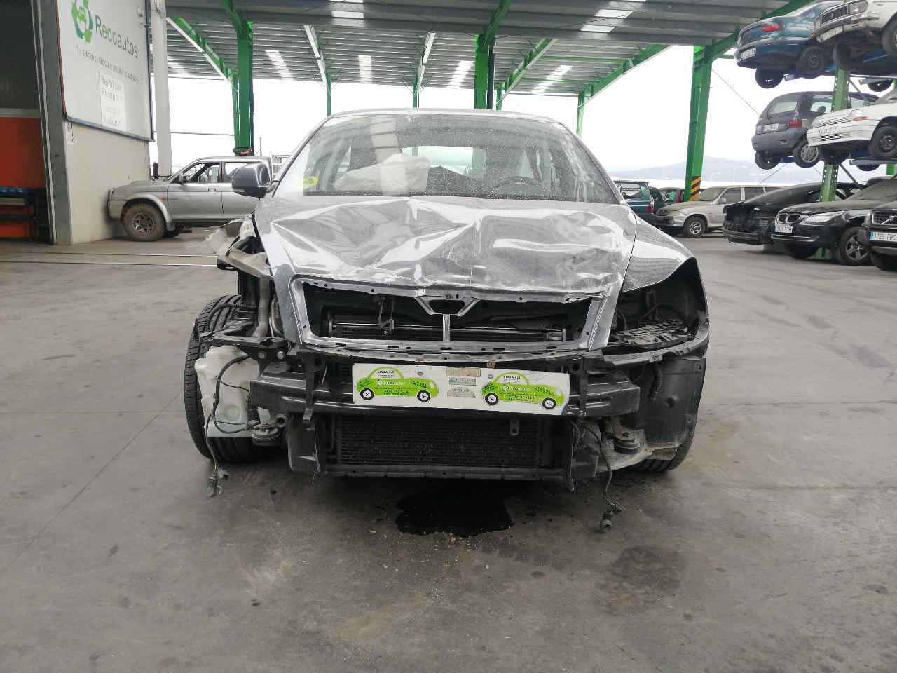 SKODA Octavia 2 generation (2004-2013)  Правая задняя внутренняя ручка открытия 4PUERTAS, 1Z0839248+ 19788988