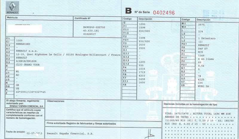 CHEVROLET Clio 2 generation (1998-2013) Lambda Oxygen Sensor 19719027