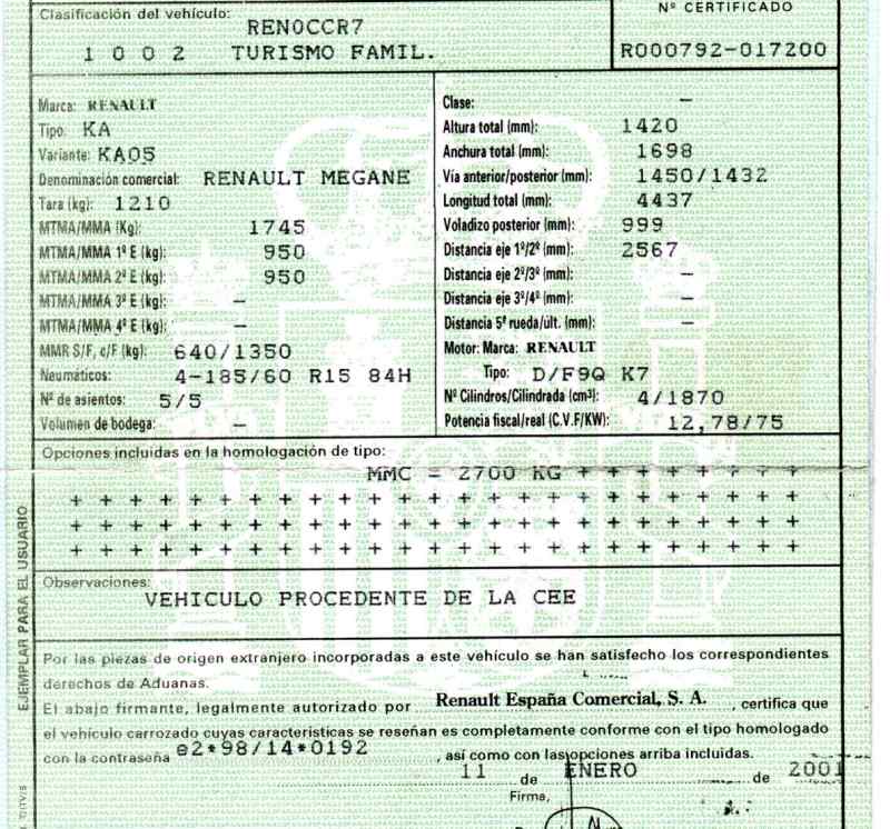 BMW Megane 1 generation (1995-2003) Зеркало передней левой двери 10PINES 19738374