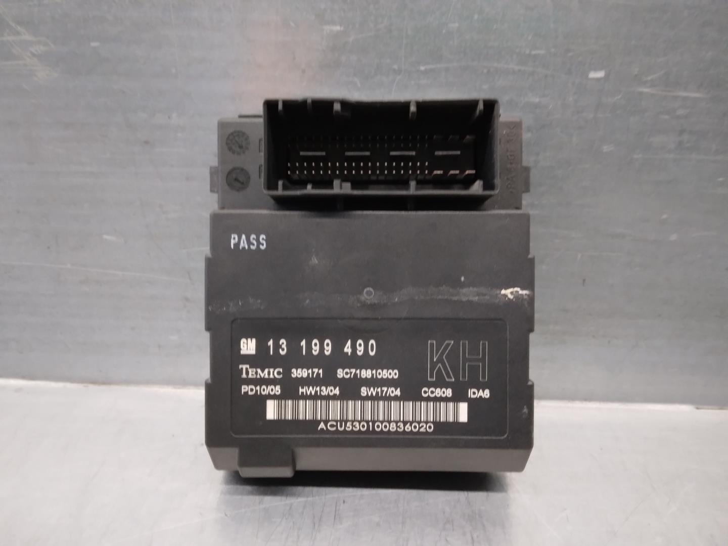 OPEL Vectra C (2002-2005) Other Control Units 13199490, 359171, TEMIC 21724050