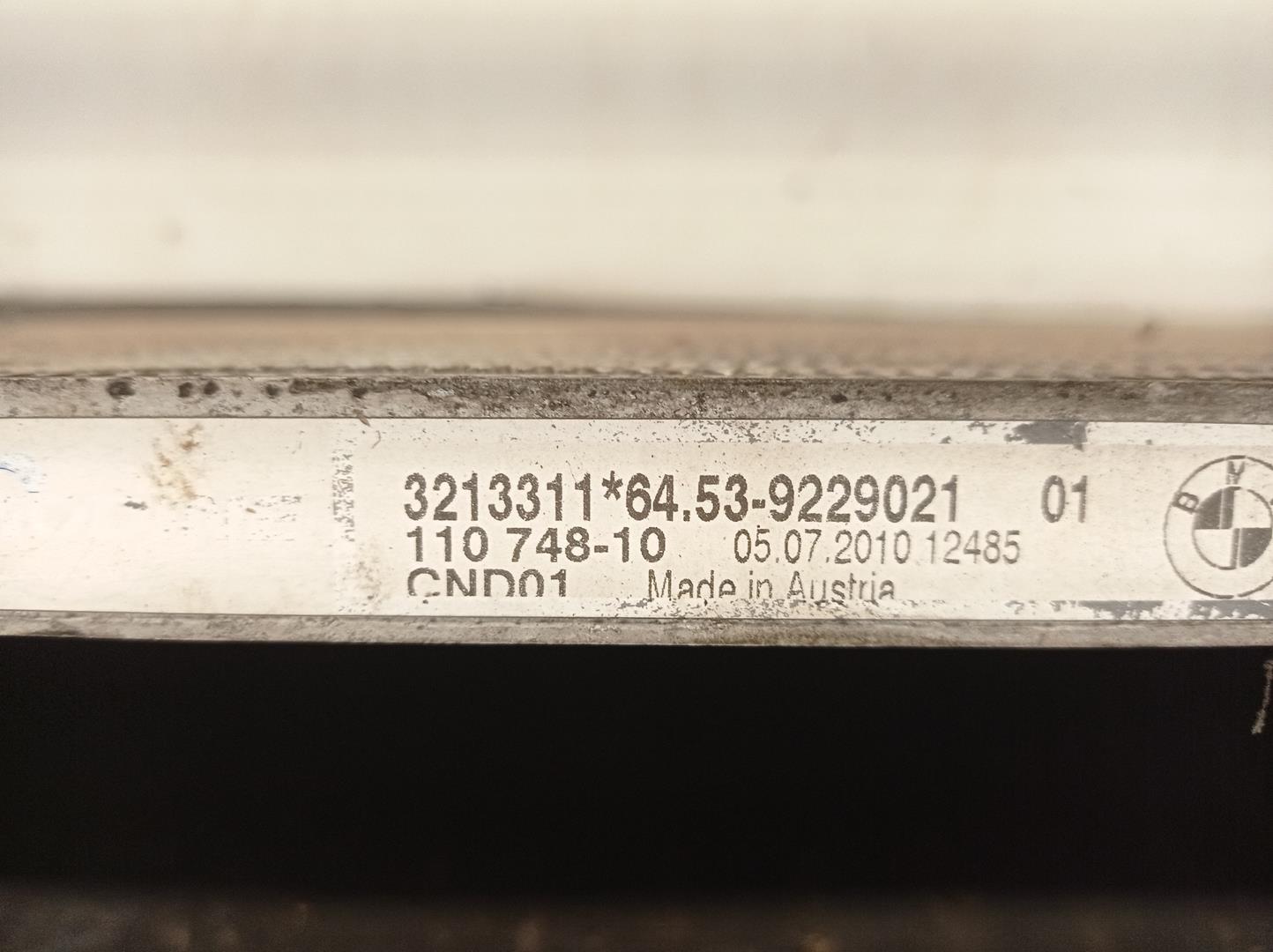 BMW 1 Series E81/E82/E87/E88 (2004-2013) Ilmastointijäähdytin 64539229021,3213311,MODINE 24208699