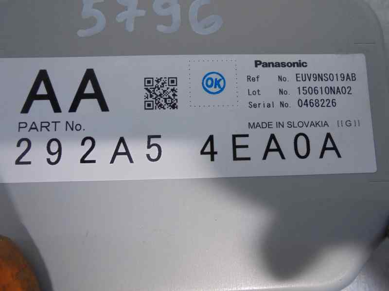 NISSAN Qashqai 2 generation (2013-2023) Другие блоки управления PANASONIC,PANASONIC+EUV9NS019AB 19570079