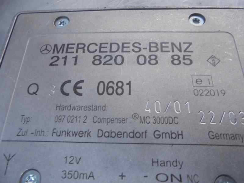 MERCEDES-BENZ CLK AMG GTR C297 (1997-1999) Other Control Units 2118200885 19650219