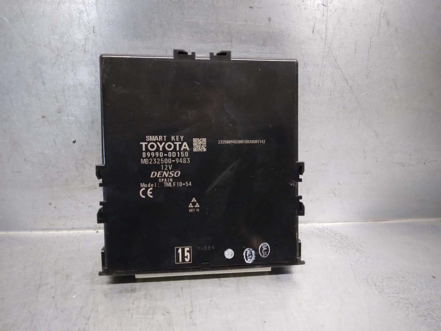 TOYOTA Yaris 3 generation (2010-2019) Other Control Units 899900D150,MB2325009483,DENSO 24169074