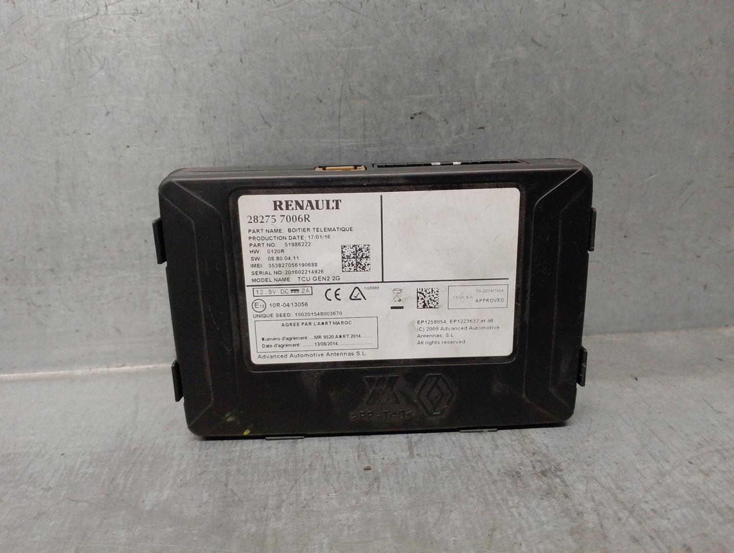 RENAULT Megane 3 generation (2008-2020) Comfort Control Unit 282757006, 51986222 24185931