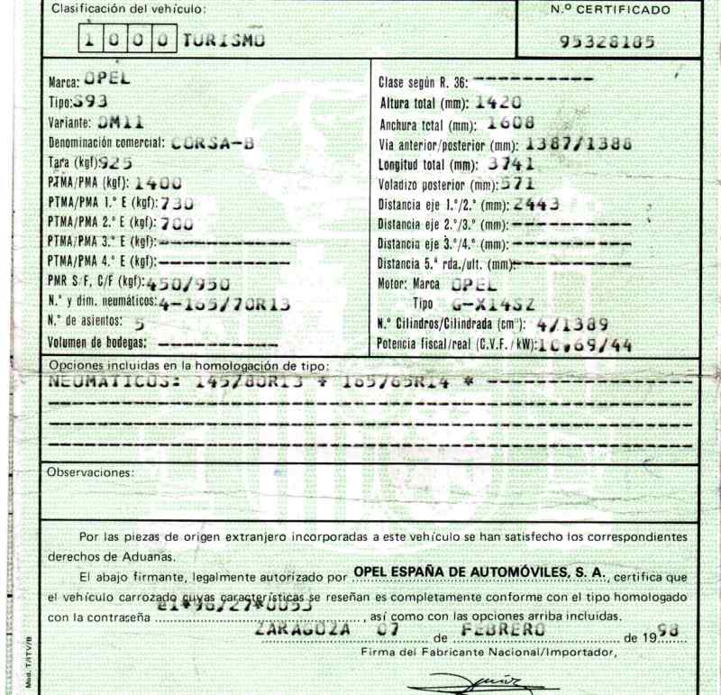 VOLKSWAGEN Corsa B (1993-2000) Лямбда зонд NTK,NTK+ 19730310