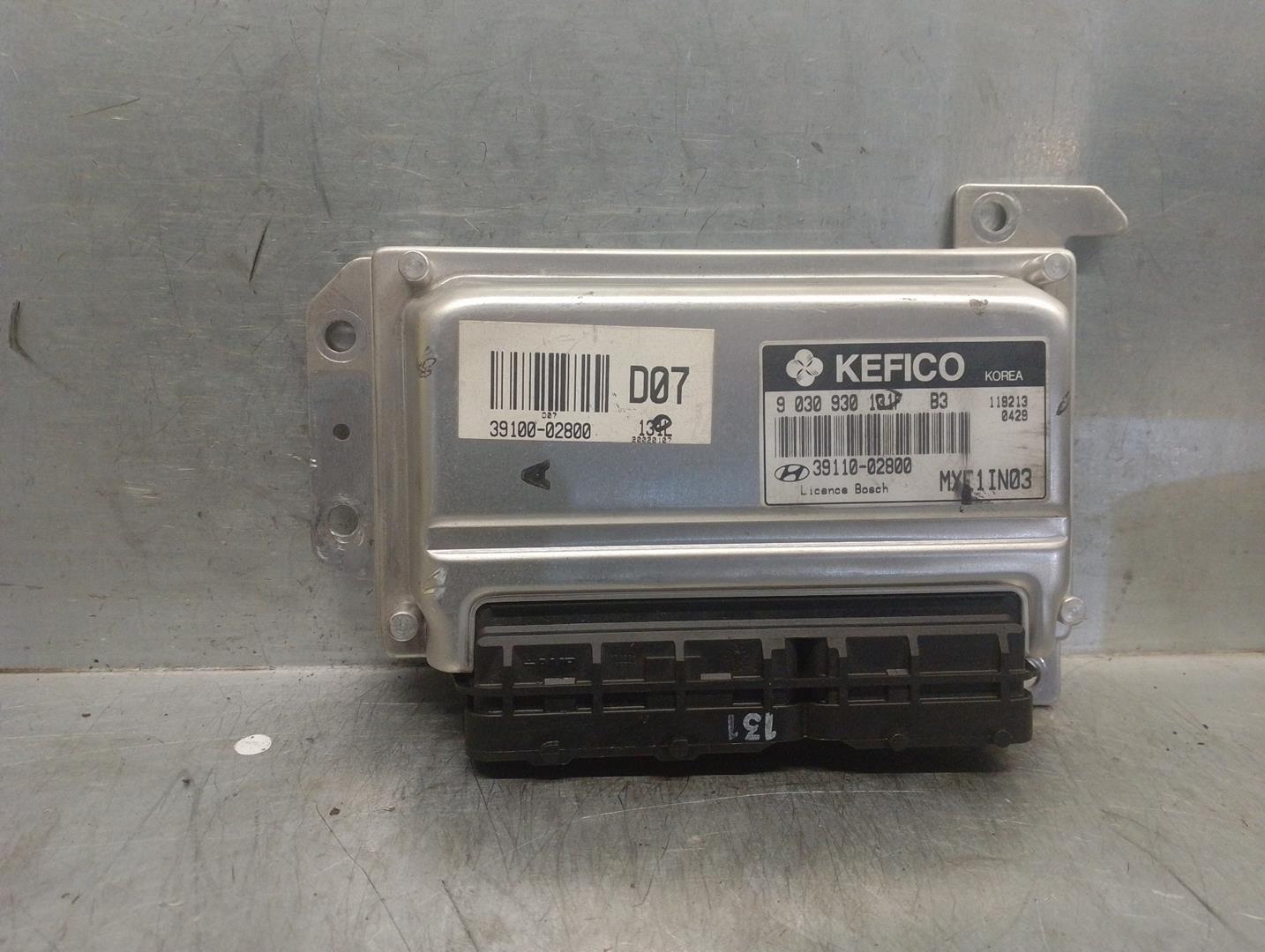 HYUNDAI Atos 1 generation (1997-2003) Motorkontrollenhet ECU 3911002800, 9030930131F, KEFICO 19923999