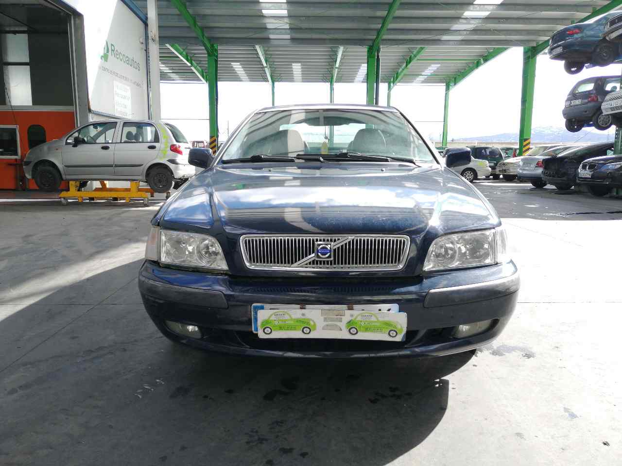 PEUGEOT S40 1 generation (1996-2004) Ușa față dreapta AZUL, 4PUERTAS, 30632667+ 24122122