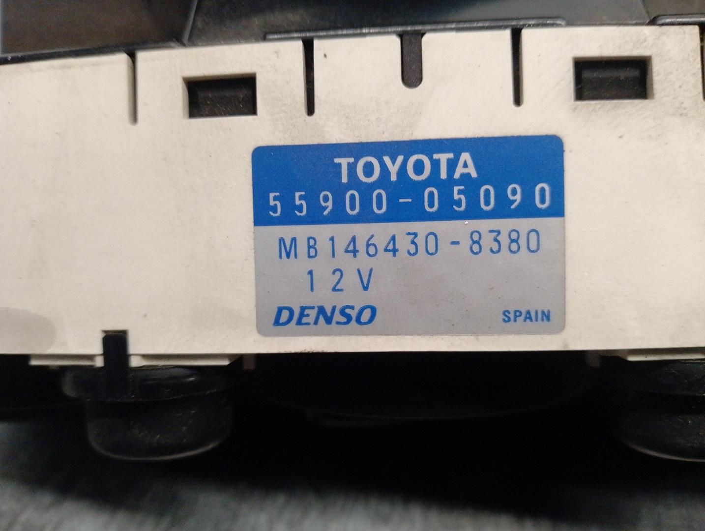 TOYOTA Avensis 1 generation (1997-2003) Klimato kontrolės (klimos) valdymas 5590005090, MB1464308380, DENSO 24214060