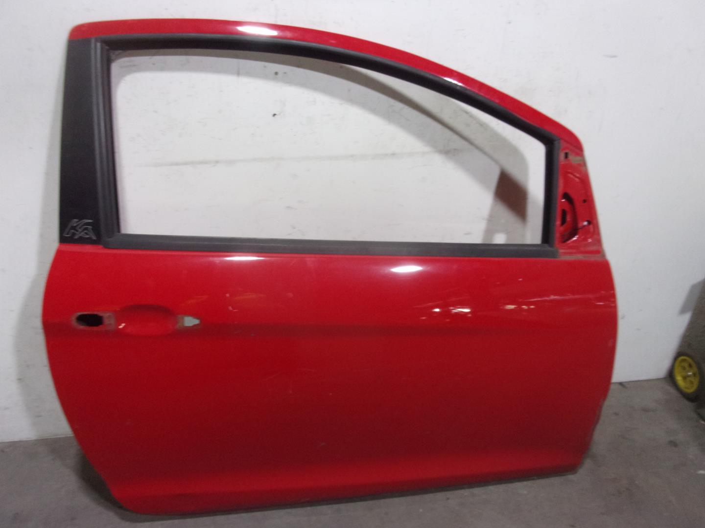 FORD Ka 2 generation (2008-2020) Front Right Door 1542363, ROJA, 3PUERTAS 24201415