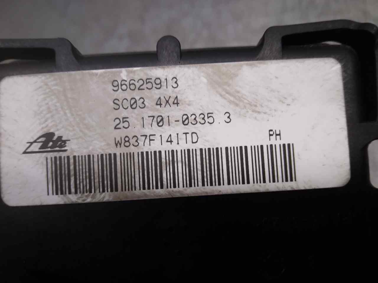 CHEVROLET Captiva 1 generation (2006-2018) Other Control Units 96625913, 25170103353, ATE 19875568