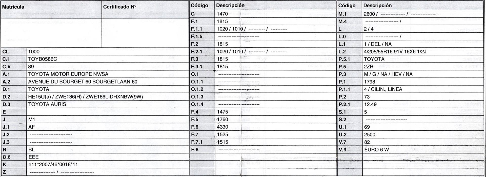 TOYOTA Auris 2 generation (2012-2015) Kiti valdymo blokai 183779, 5PUERTAS 21727157