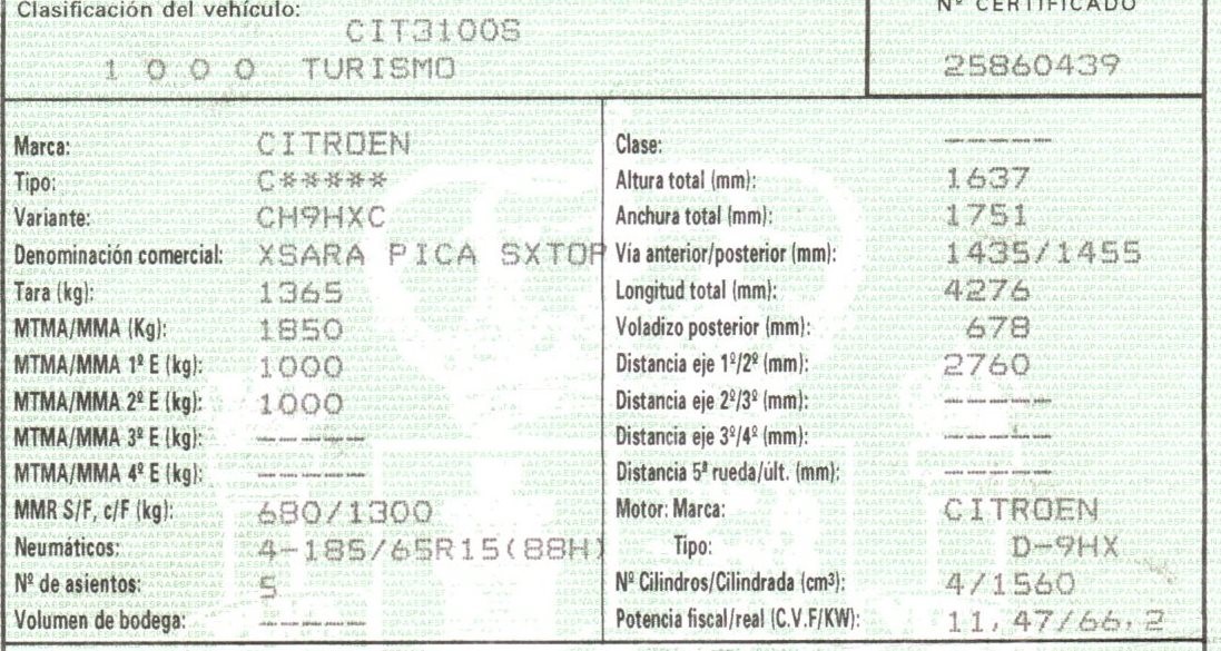 CITROËN Xsara Picasso 1 generation (1999-2010) Крыло переднее правое +GRIS 19798509