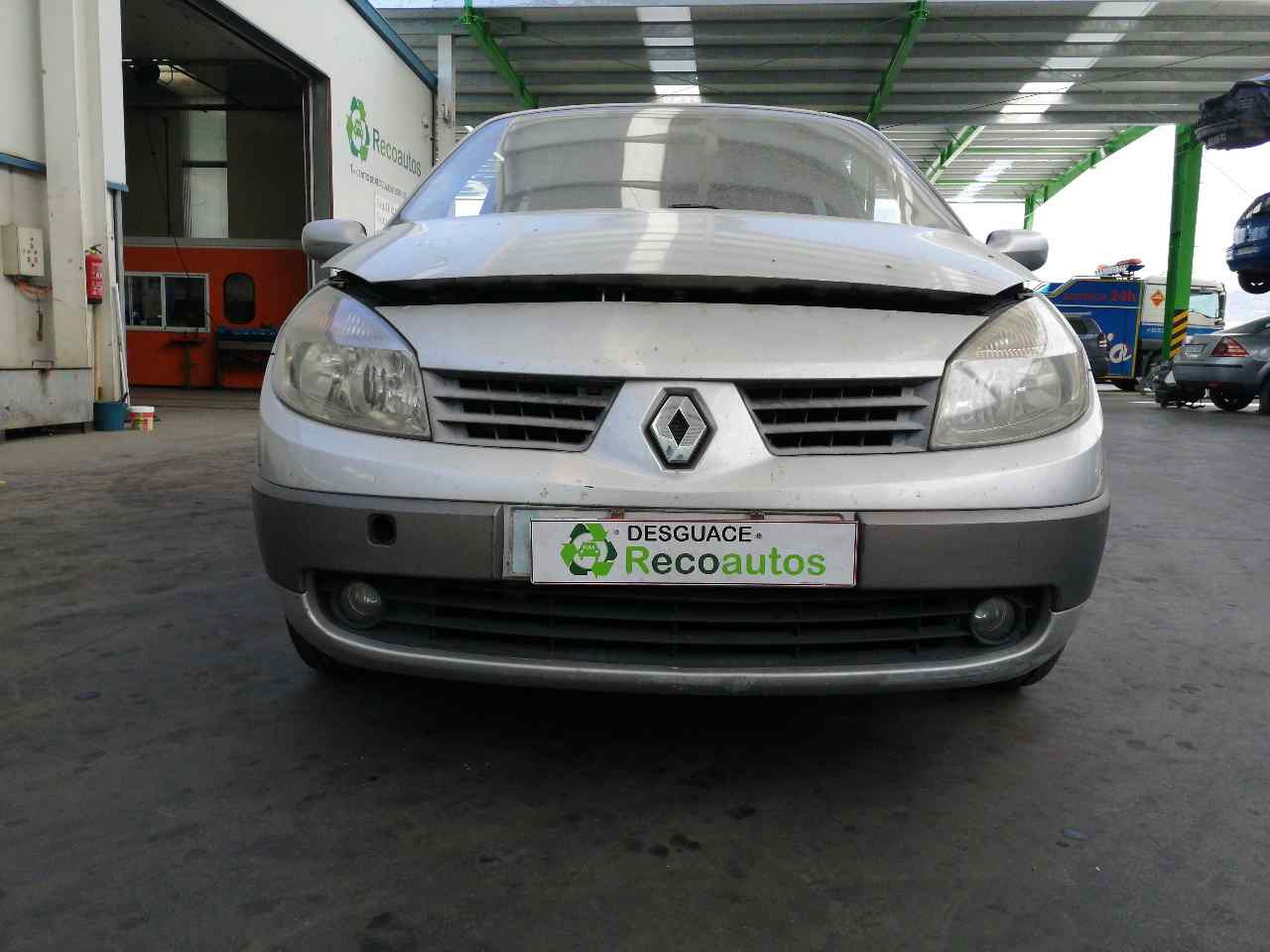 RENAULT Scenic 2 generation (2003-2010) Citas motora nodalījuma detaļas 7700113552+ 19822803