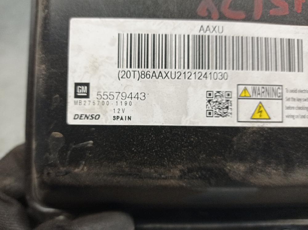 Centralita motor uce A17DTR 55579443 de Opel Astra j (p10) 2009-2015 110 CV con 1 km - pieza usada
