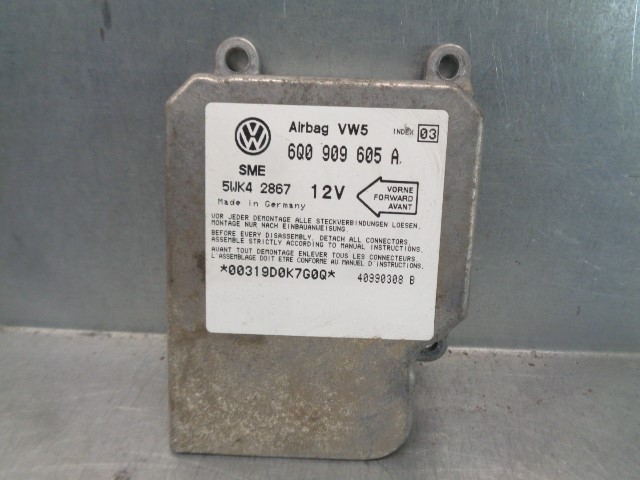 NISSAN Leon 1 generation (1999-2005) Unitate de control SRS 5WK42867,SIEMENS,6Q0909605A+ 19845618