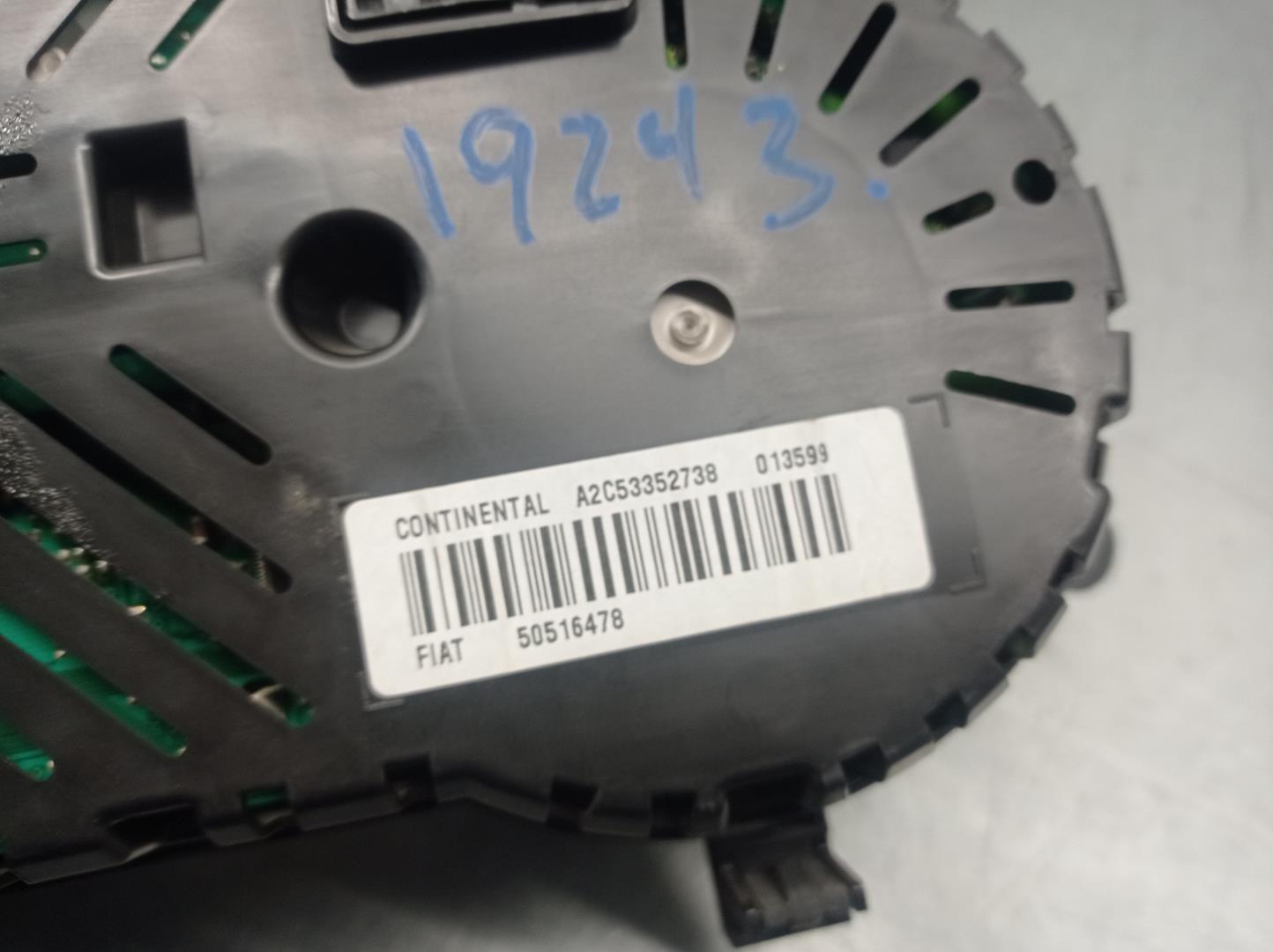 ALFA ROMEO Giulietta 940 (2010-2020) Speedometer 50516478, A2C53352738, CONTINENTAL 24174536