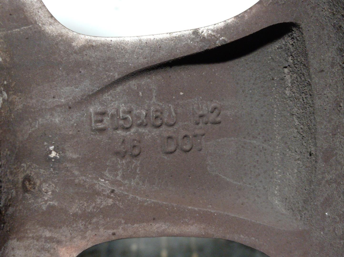 MITSUBISHI Colt 6 generation (2002-2013) Wheel 4250A095, R15X6JH246, ALUMINIO7P 24226044