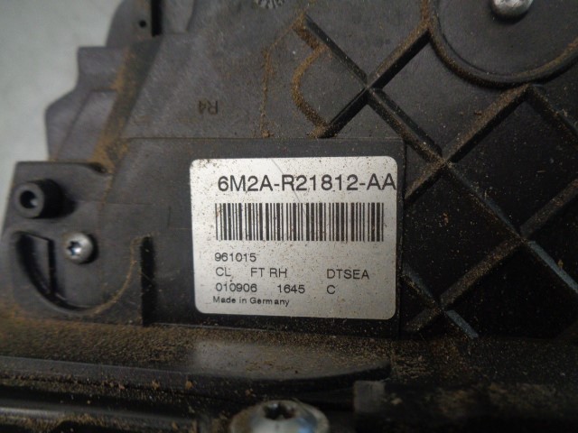 FORD S-Max 1 generation (2006-2015) Front Right Door Lock 6M2AR21812AA, 6PINES, 5PUERTAS 19812435