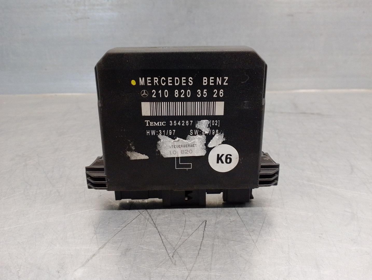 MERCEDES-BENZ E-Class W210 (1995-2002) Kiti valdymo blokai 2108203526, 354267, TEMIC 19914876