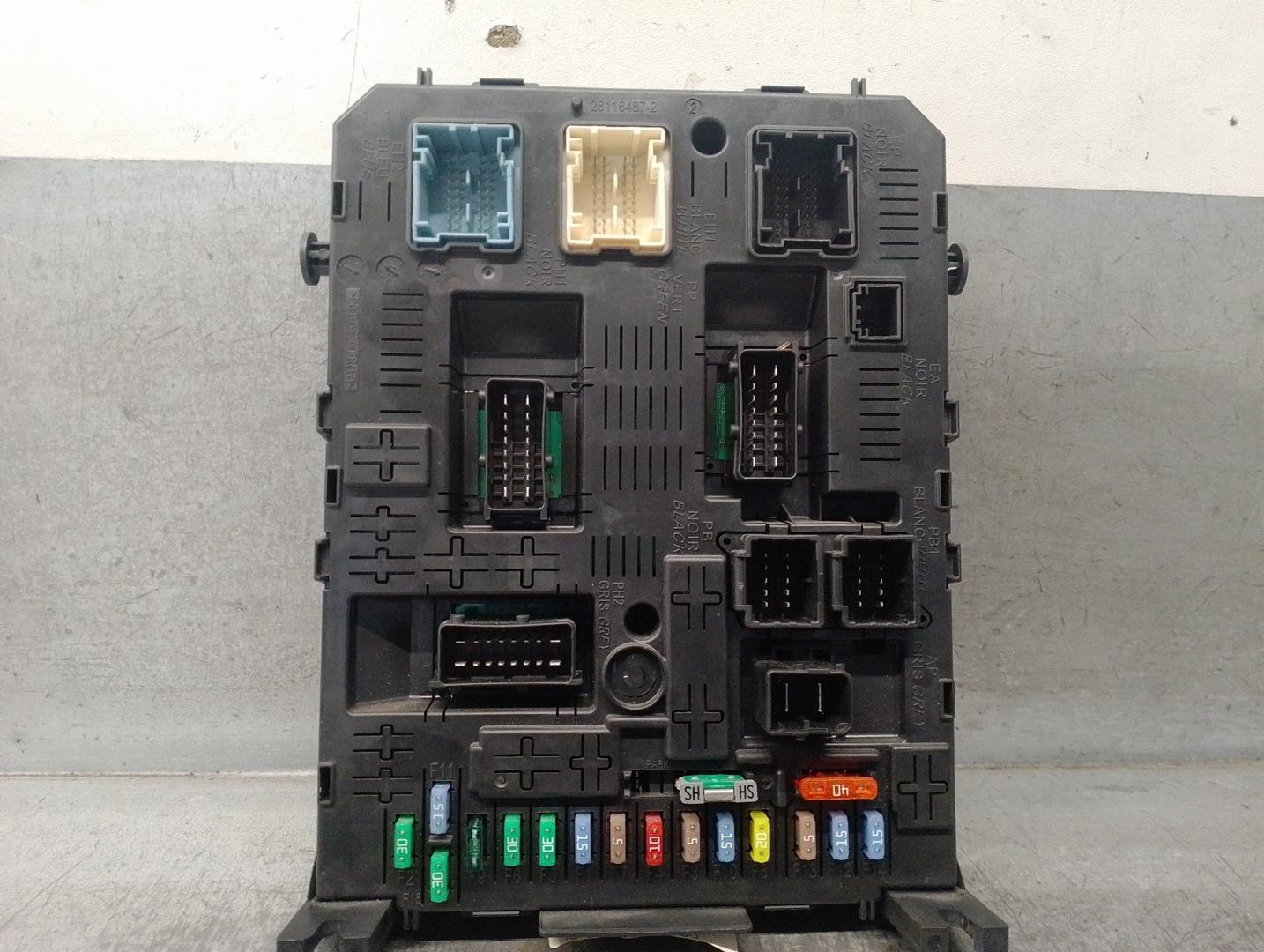 PEUGEOT 3008 1 generation (2010-2016) Fuse Box 9666895680, 281197595, JHONSONCONTROLS 24207908