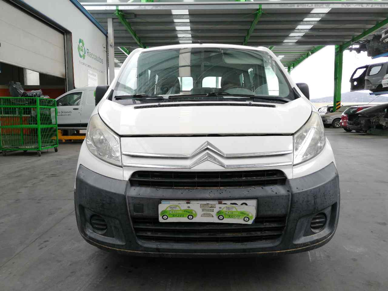 CITROËN Jumpy 2 generation (2007-2016) Bonnet +BLANCO 19794840