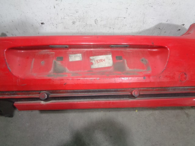 PEUGEOT 307 1 generation (2001-2008) Bara de protecție spate 7410T0,ROJO,2PUERTAS 24153282