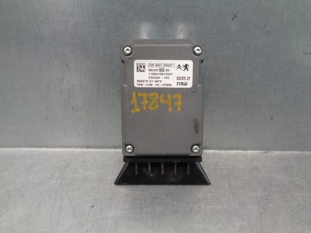 CITROËN C3 2 generation (2009-2016) Other Control Units 9822890580, 95947P, TRW 19907482