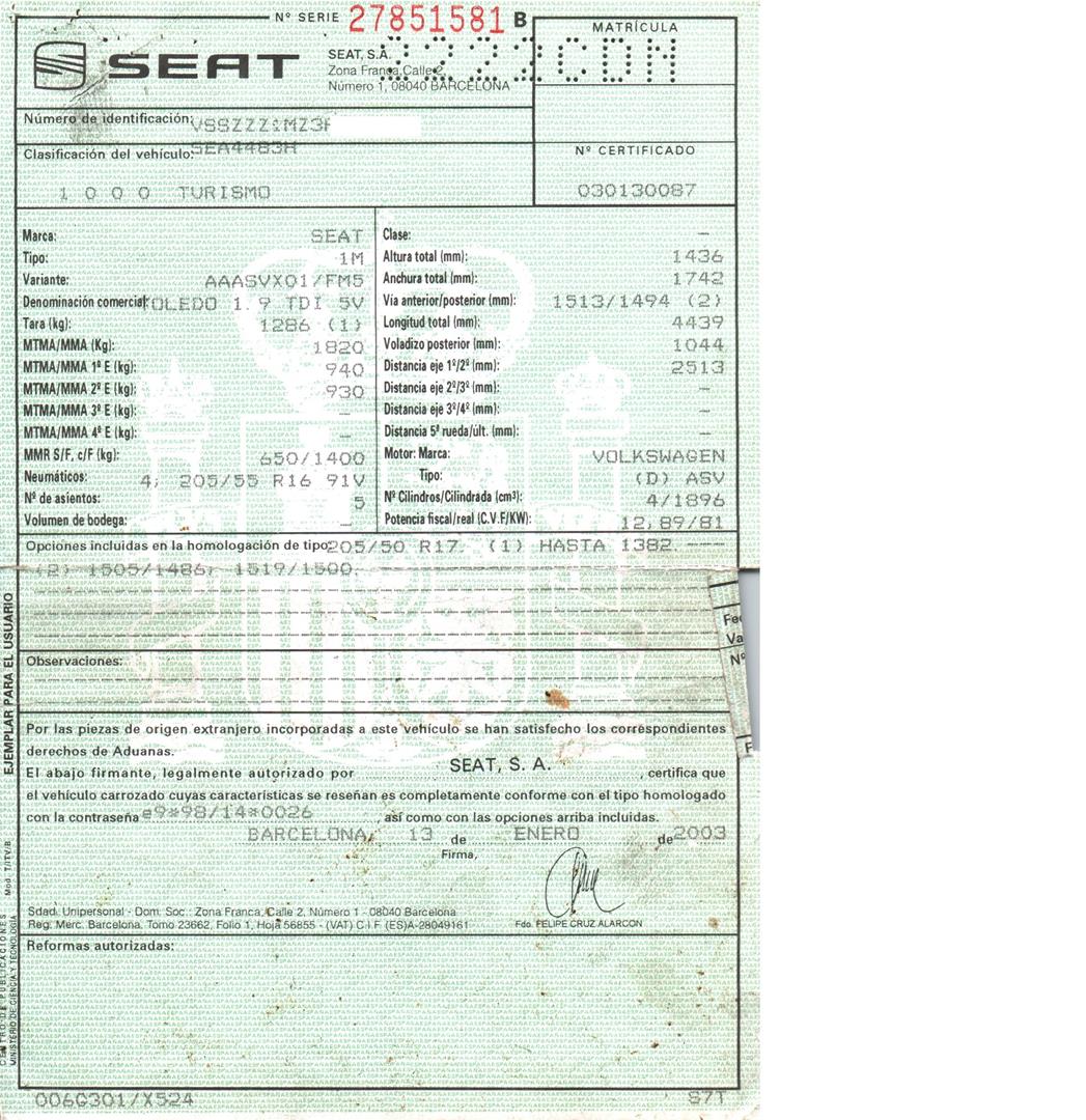SEAT Toledo 2 generation (1999-2006) Engine Control Unit ECU 038906012FK, 0281010683 19804676