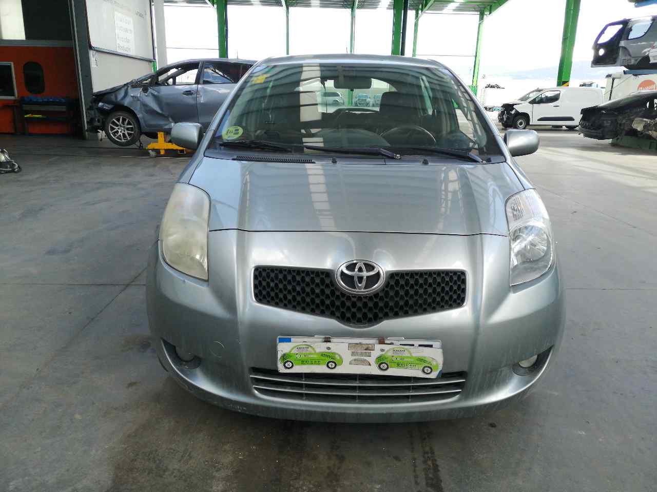 TOYOTA Yaris 2 generation (2005-2012) Front Left Window DOT24AS2M19, DOT24AS2M19+43R007851 19803394