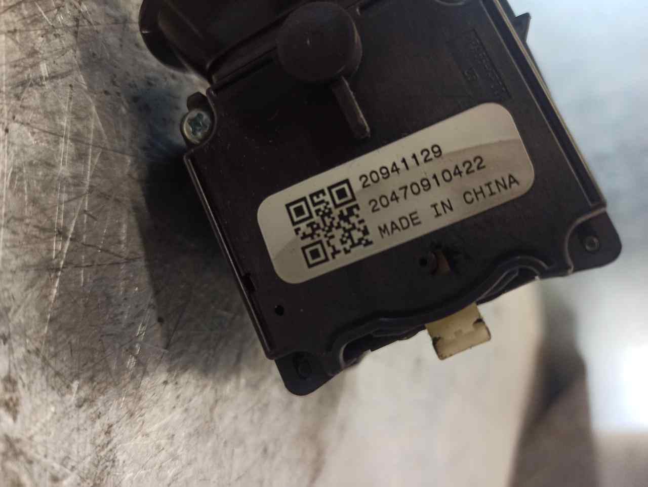 OPEL Astra J (2009-2020) Headlight Switch Control Unit 20941131, 20360310276, 8091NES 19798909