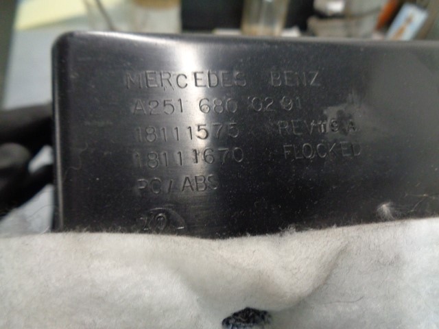 MERCEDES-BENZ R-Class W251 (2005-2017) Glove Box A2516800291 19910069