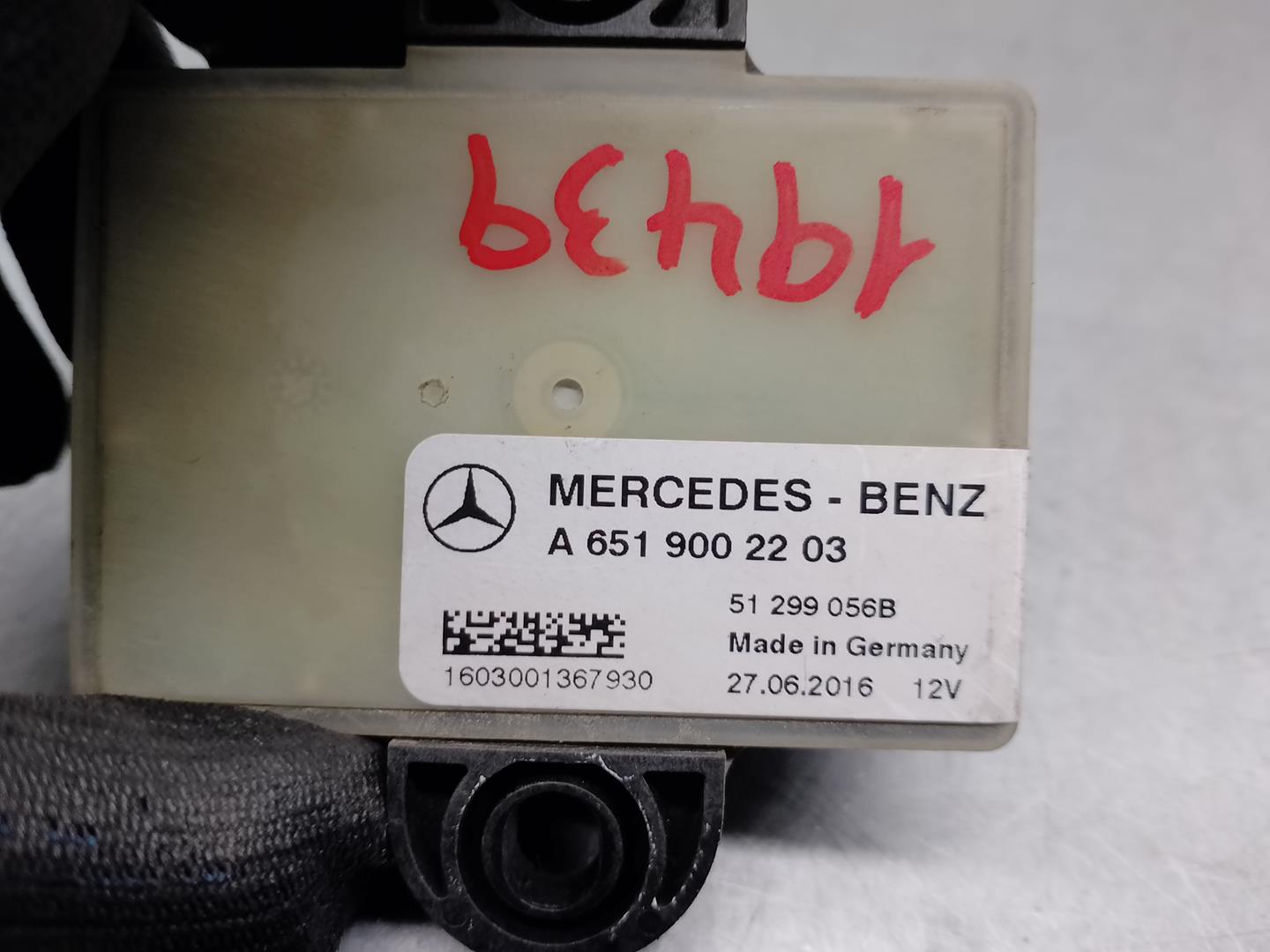 MERCEDES-BENZ A-Class W176 (2012-2018) Rėlė A6519002203, 51299056B 24191566