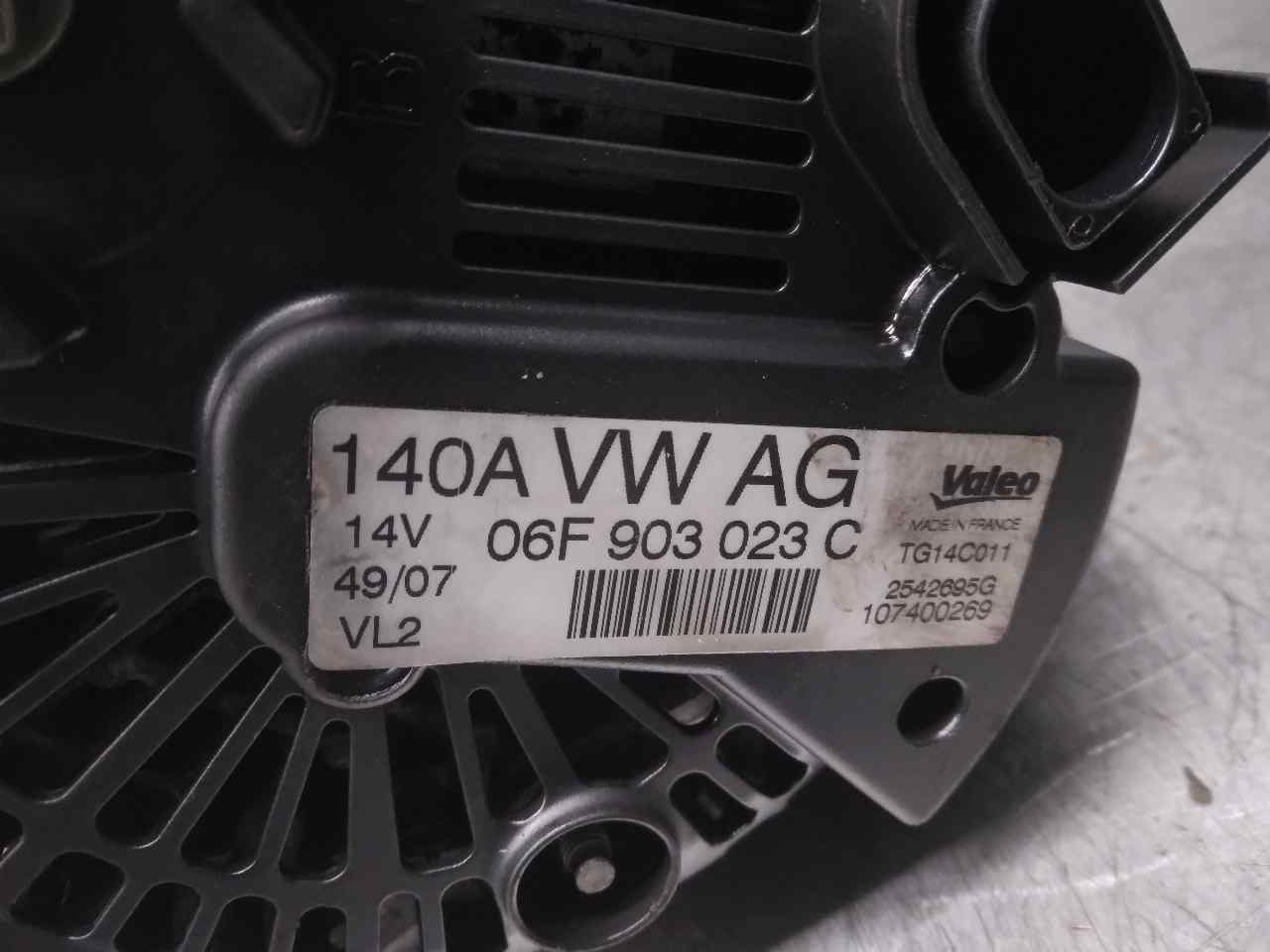 VOLKSWAGEN Golf 5 generation (2003-2009) Alternateur 06F903023C,2542695G,VALEO 23753709