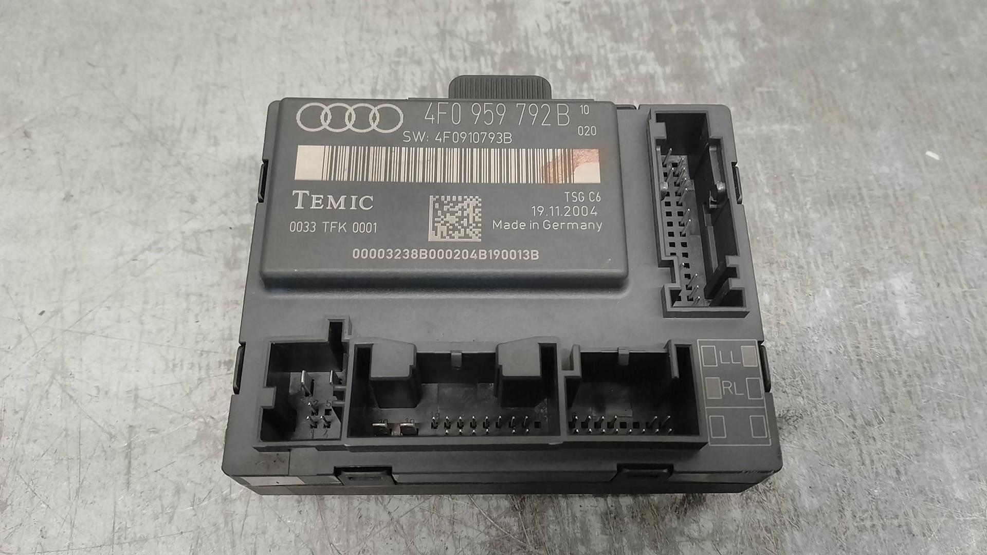 AUDI A6 C6/4F (2004-2011) Other Control Units 4F0959792B,0033TFK0001,TEMIC 24216949